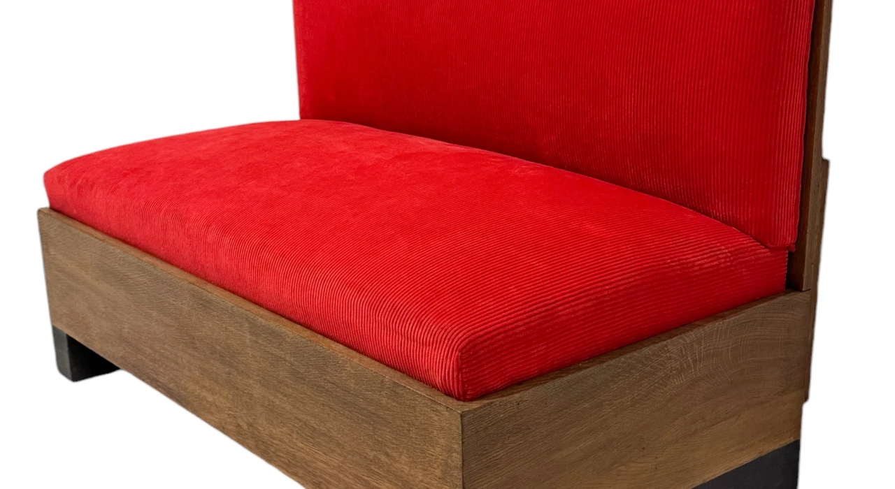 Willem Penaat Art Deco Modernist Bench or Sofa for Metz & Co, 1930s